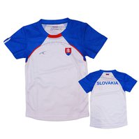 Detský futbalový dres Slovakia AT biely